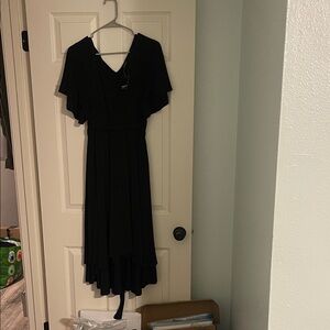 Torrid Black High Low Dress
